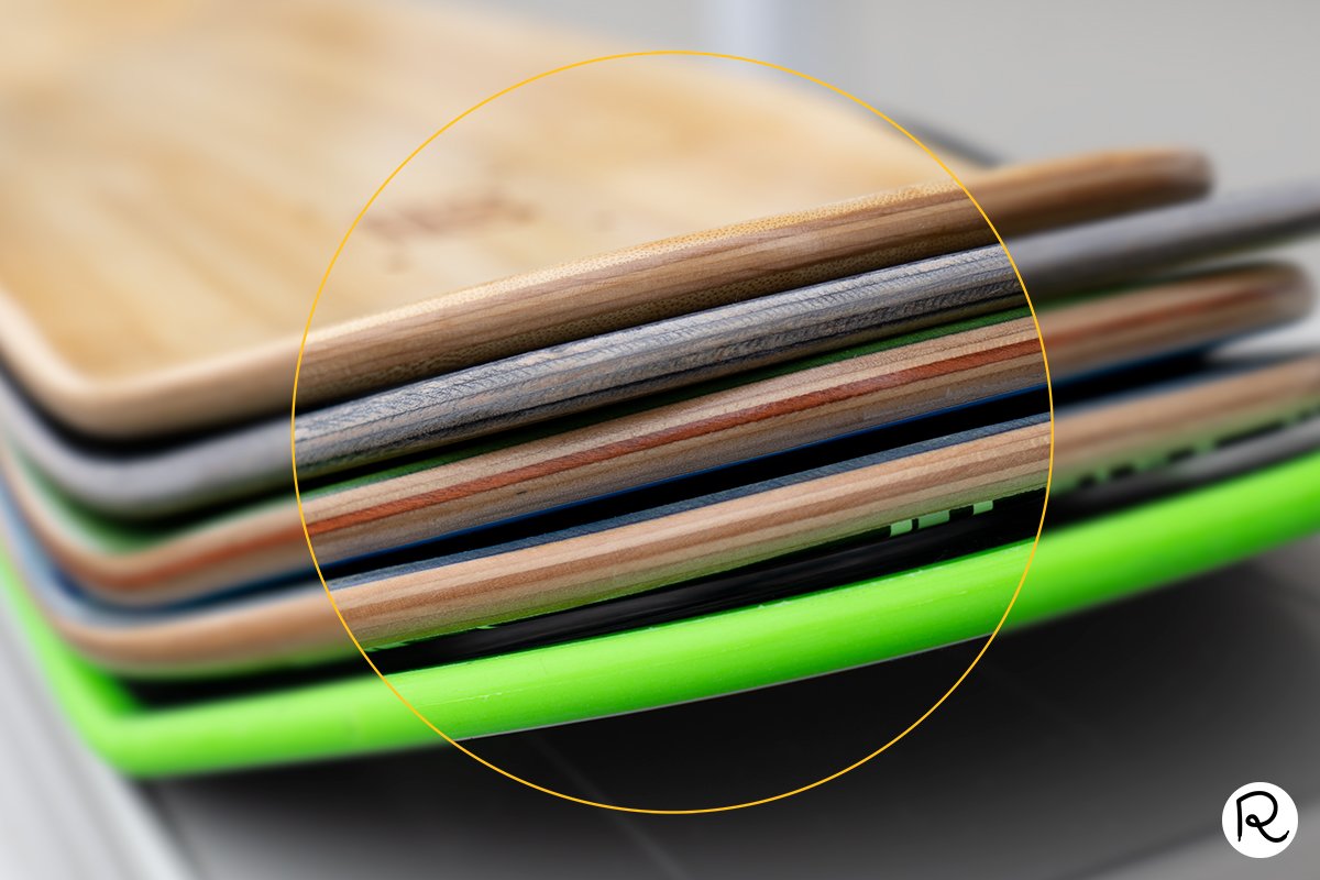 set of skateboard decks